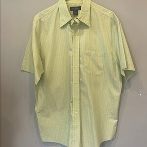 Men's lite Green Shirt brooks brothers dress shirt non iron